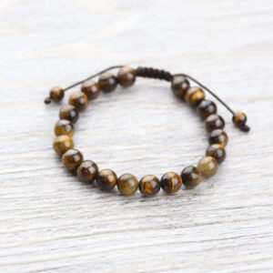 Tiger Eye Wrist Mala