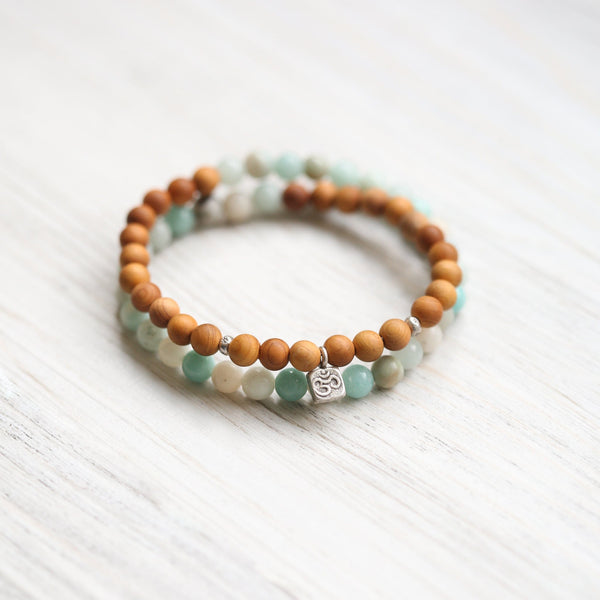 Emotional Balance Om Bracelet