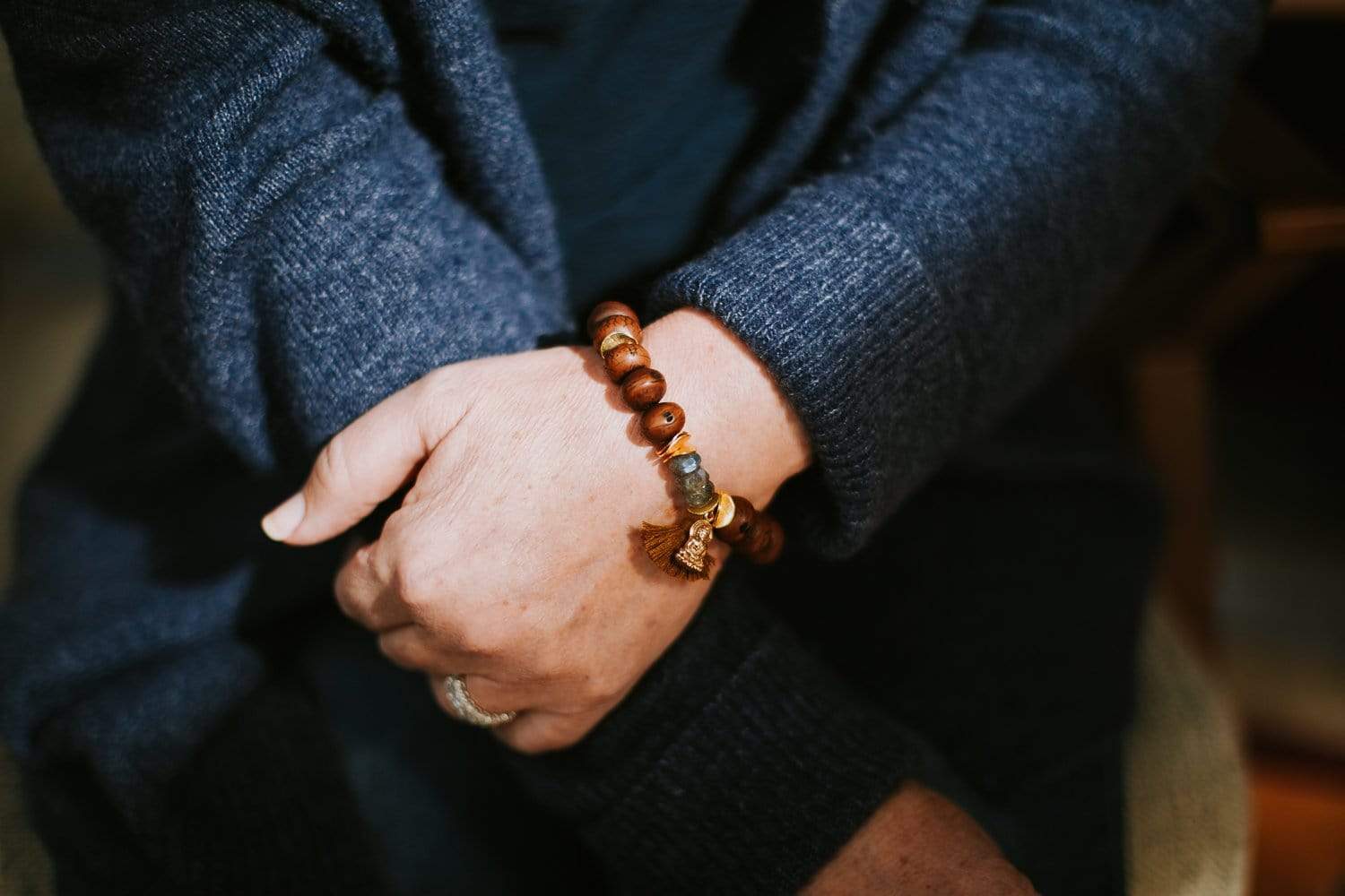 Energizing Bodhi Seed Wrist Mala - Image 10