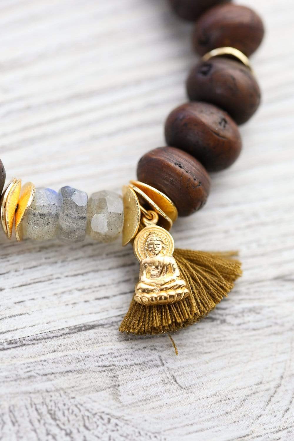 Energizing Bodhi Seed Wrist Mala - Image 4