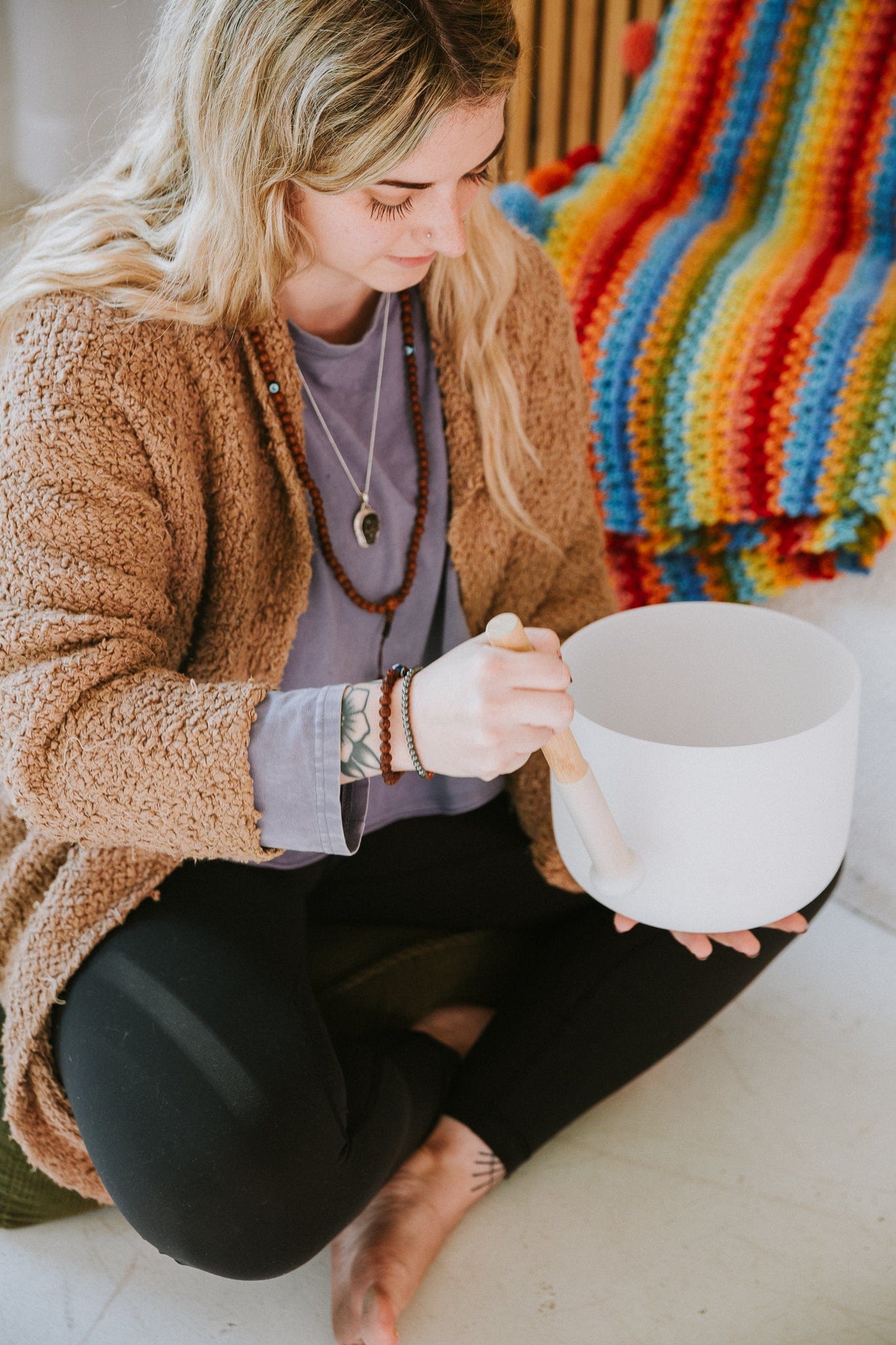 Evil Eye Rudraksha Protection Bracelet - Image 4