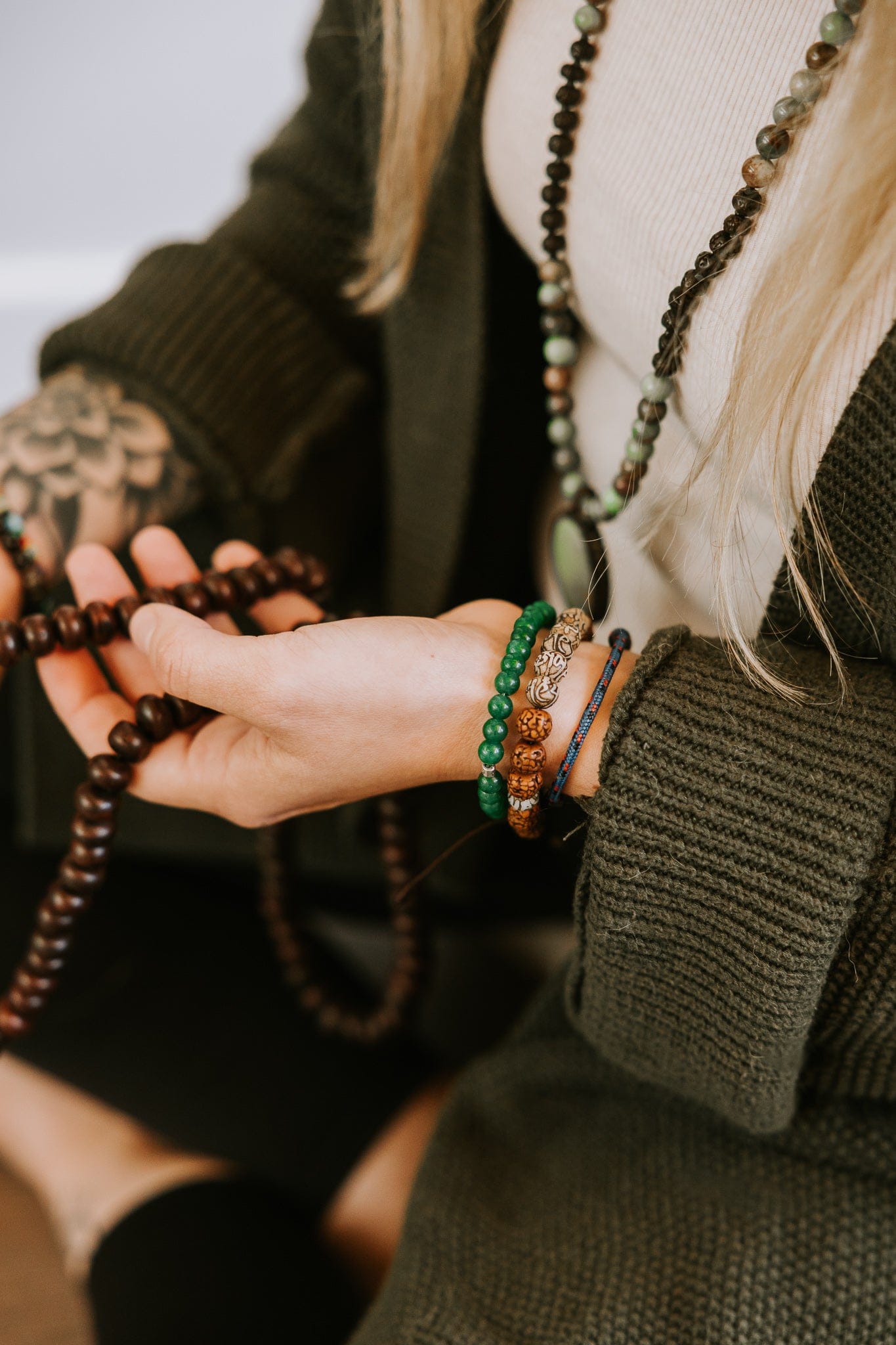 Jade Everyday™ Mala Bracelet - Image 3