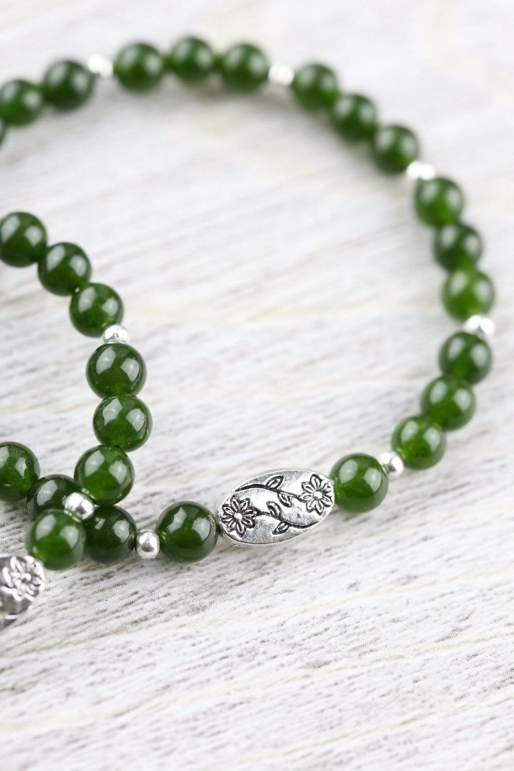 Jade Healing Wrist Mala - Image 6