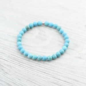 Healing True Turquoise Everyday™ Mala Bracelet