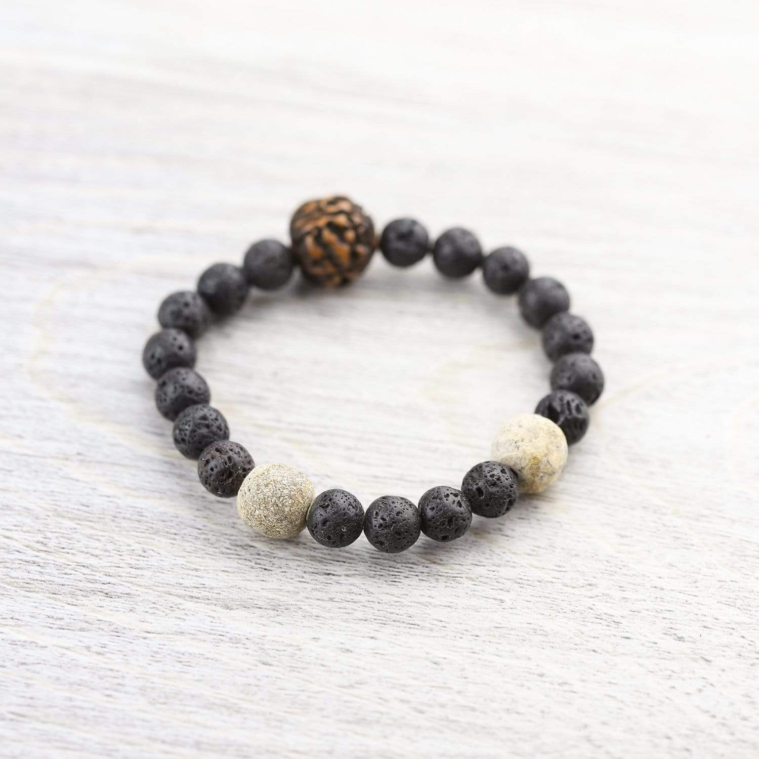 Resilient Spirit Lava & Mastodon Wrist Mala - Image 10
