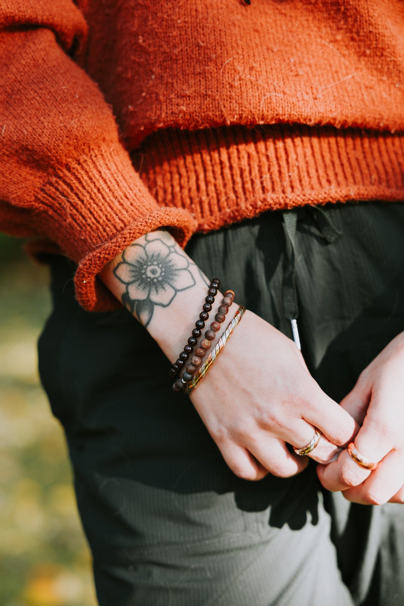 Matte Riverstone Everyday™ Mala Bracelet - Image 4