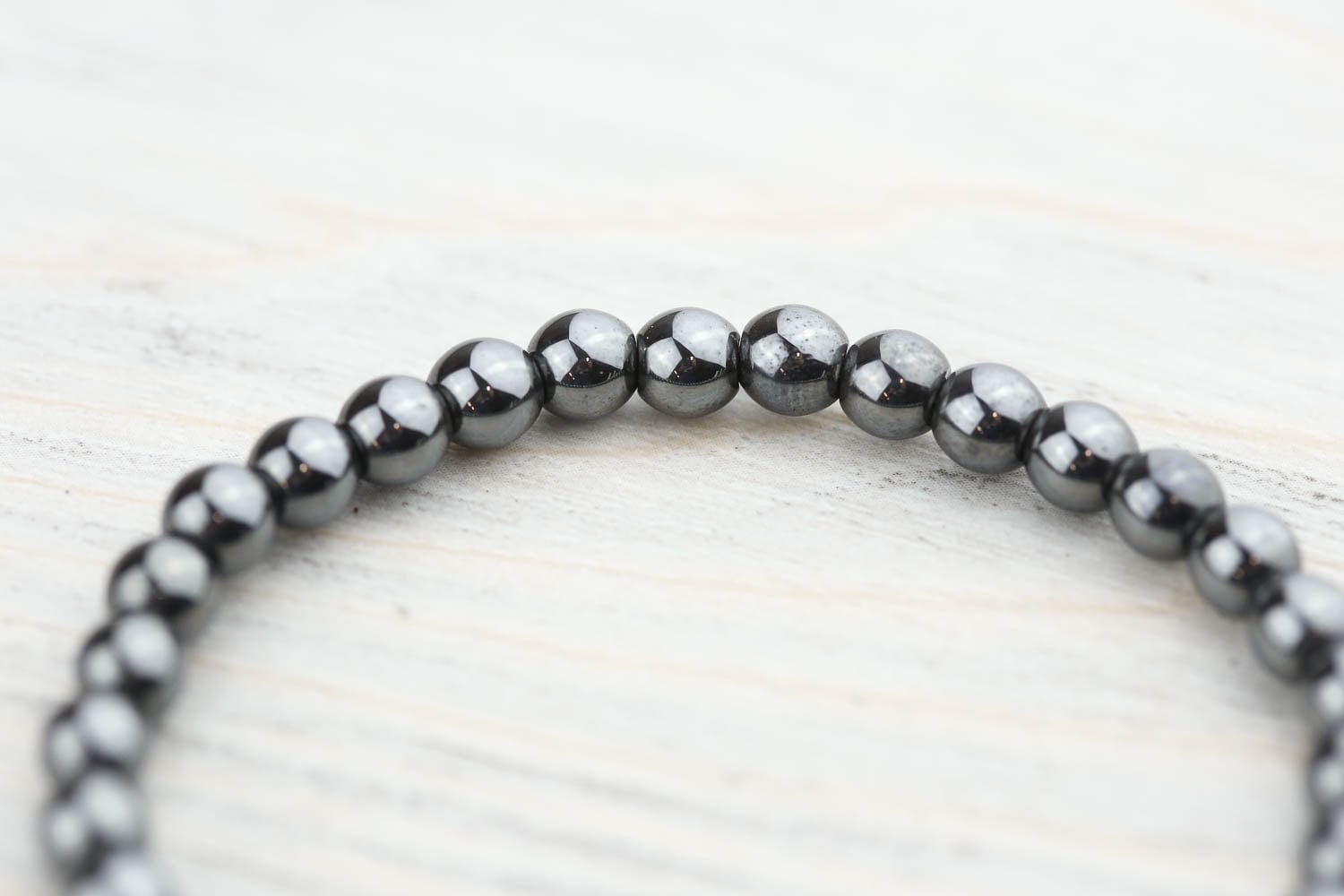 Negativity Defense Hematite Everyday™ Mala Bracelet - Image 6