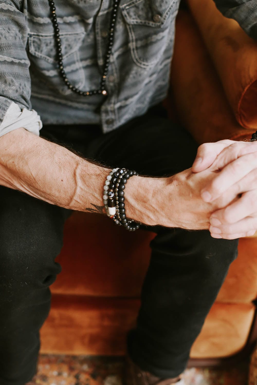 Negativity Defense Hematite Everyday™ Mala Bracelet - Image 10