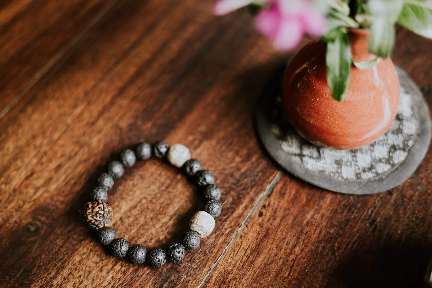 Resilient Spirit Lava & Mastodon Wrist Mala - Image 9