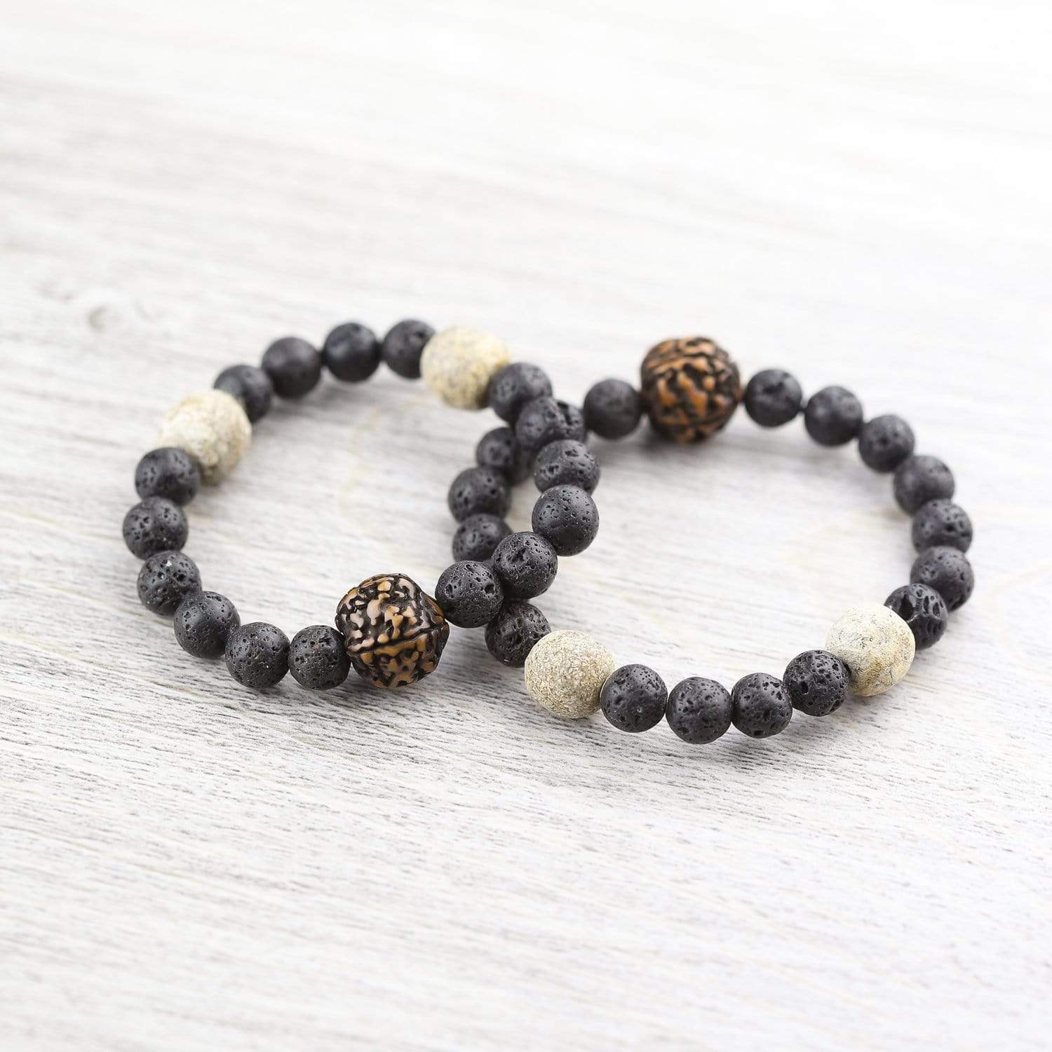 Resilient Spirit Lava & Mastodon Wrist Mala - Image 7