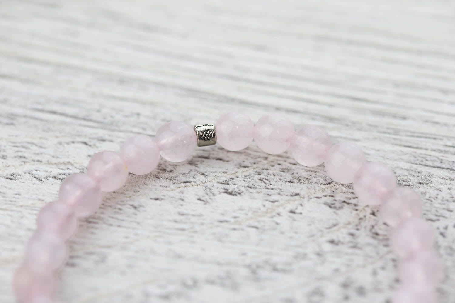Self Love Rose Quartz Everyday™ Mala Bracelet - Image 4