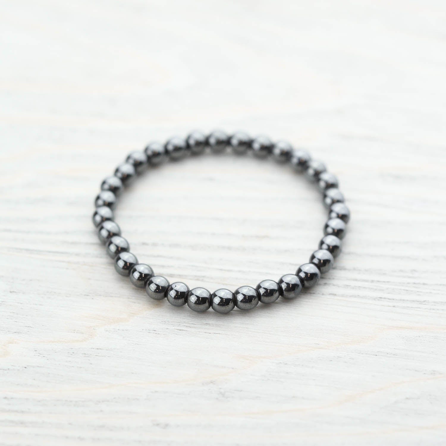 Negativity Defense Hematite Everyday™ Mala Bracelet - Image 2