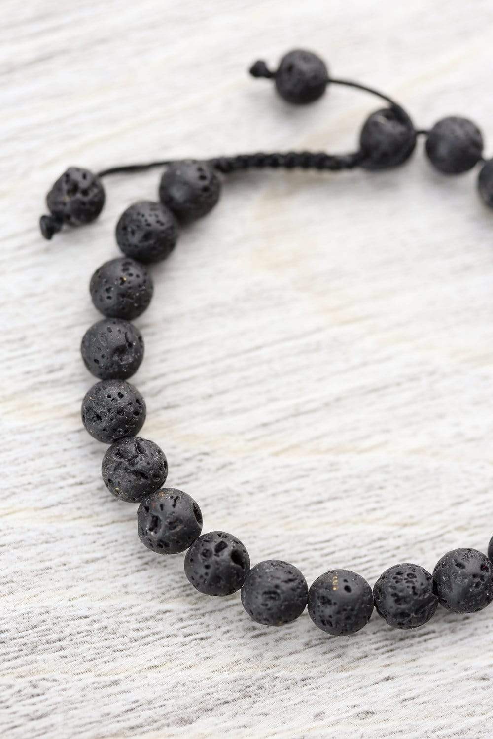 Stabilizing Lava Rock Wrist Mala - Image 5