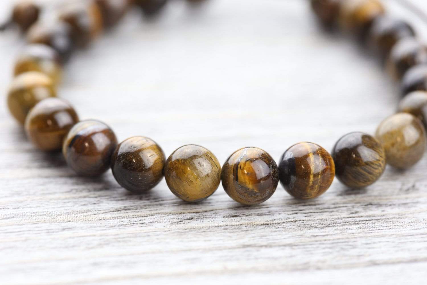 Tiger Eye Wrist Mala - Image 5