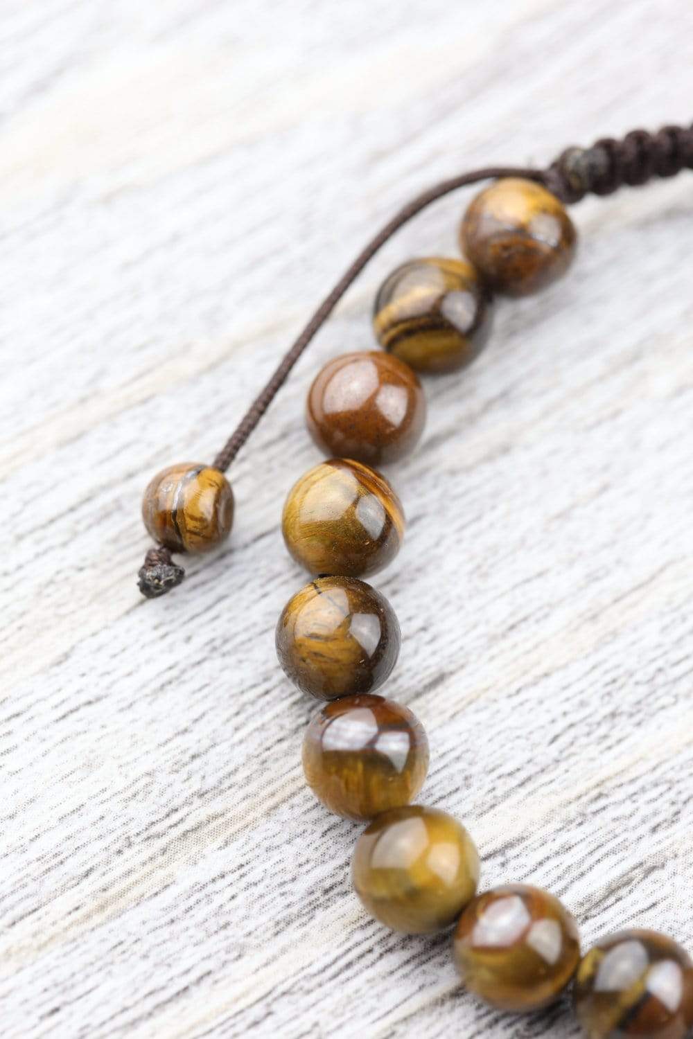 Tiger Eye Wrist Mala - Image 8
